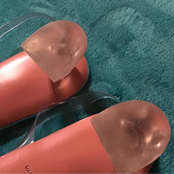 AMINA MUADDI Begum embellished PVC slingback pumps size 41 new - Picture 6 of 16